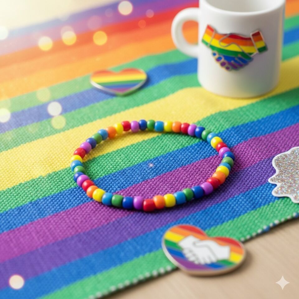 LGBT Onur Serisi Plastik Bileklik