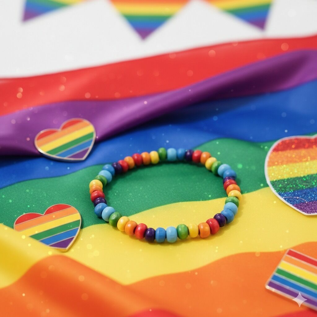 LGBT Onur Serisi Ahşap Bileklik