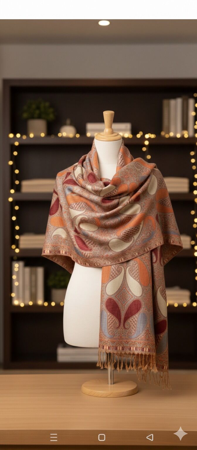 Viskon Karışımlı Şal