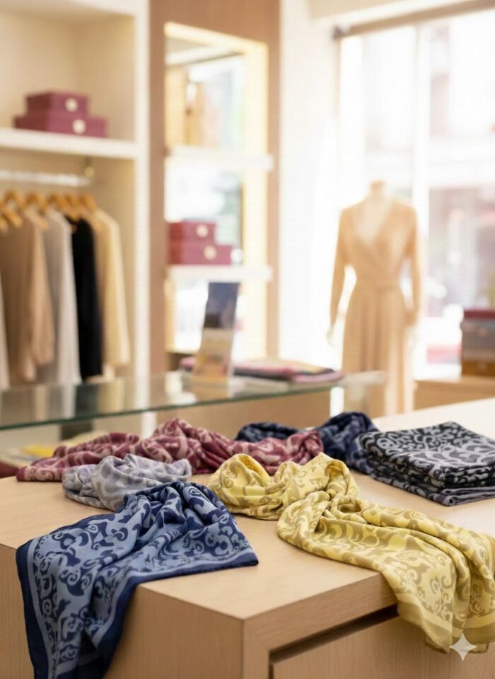 Viskon Karışımlı Şal