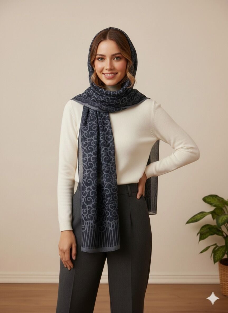 Viskon Karışımlı Şal