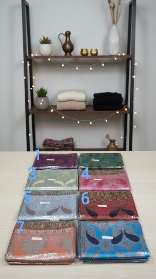 Viskon Karışımlı Şal