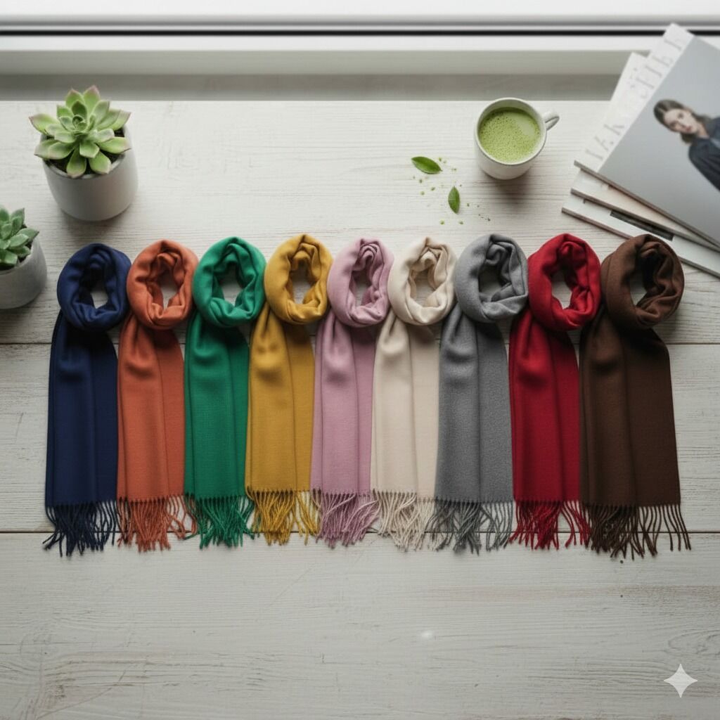 Viskon Karışımlı Şal