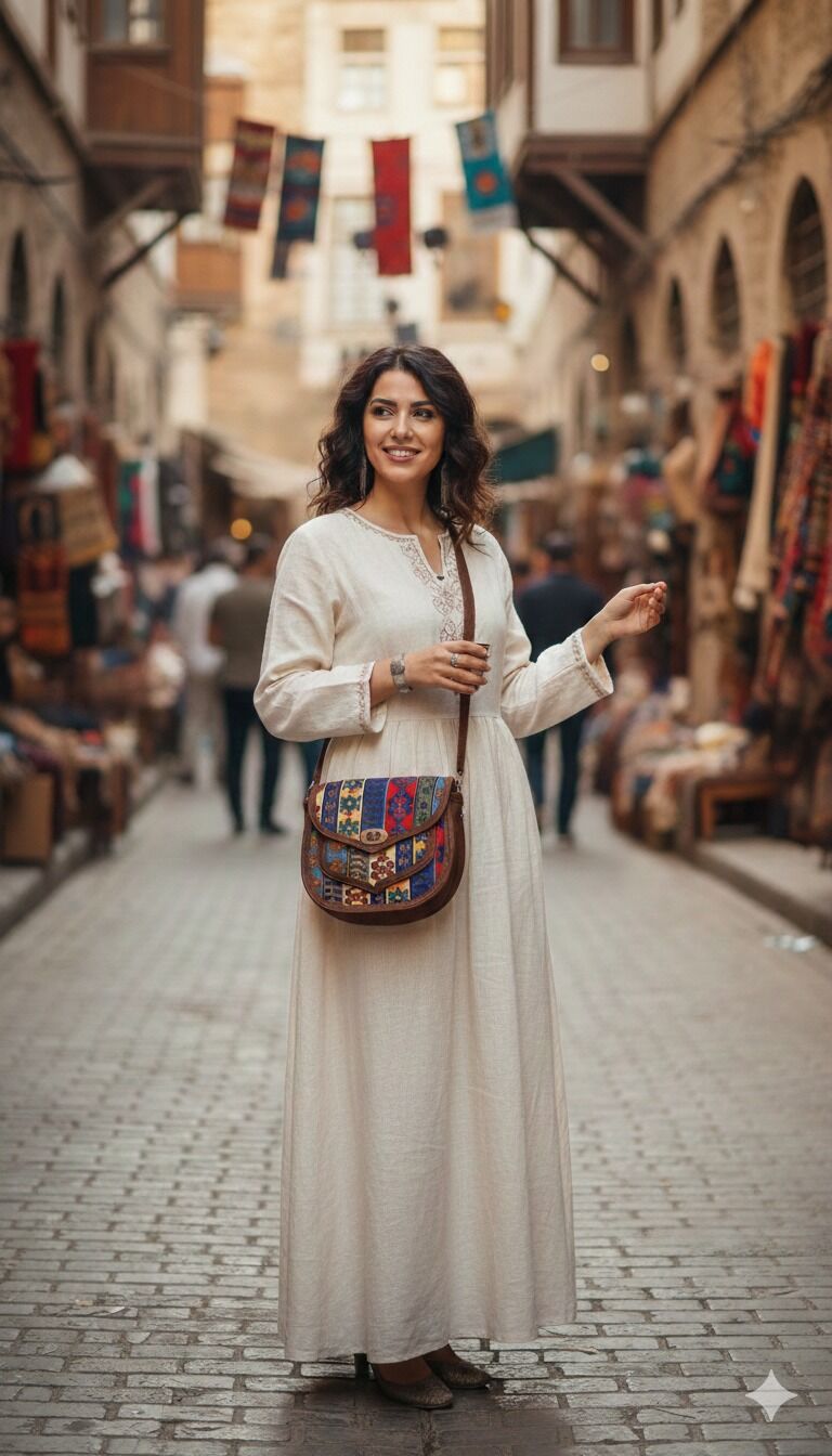 Geleneksel İran Heybe Çanta