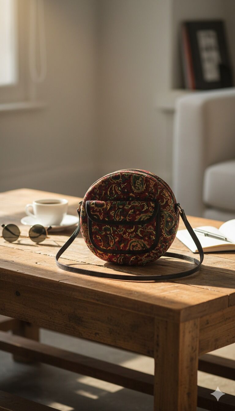 Geleneksel İran Dokuma Çanta