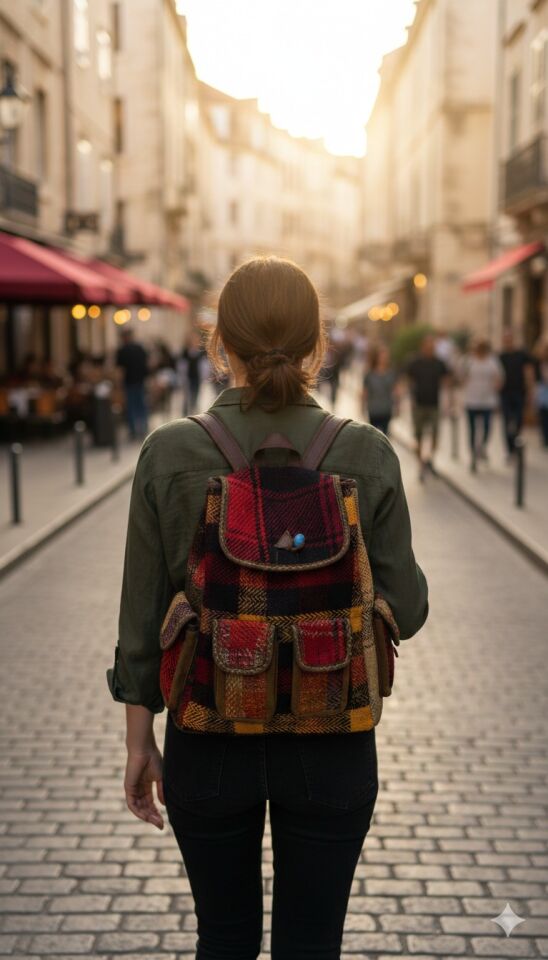 Geleneksel İran Dokuma Çanta