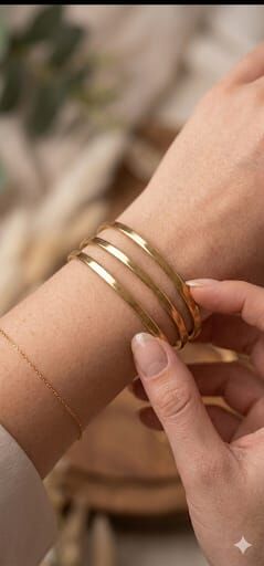 316L Paslanmaz Çelik Ajda Bilezik