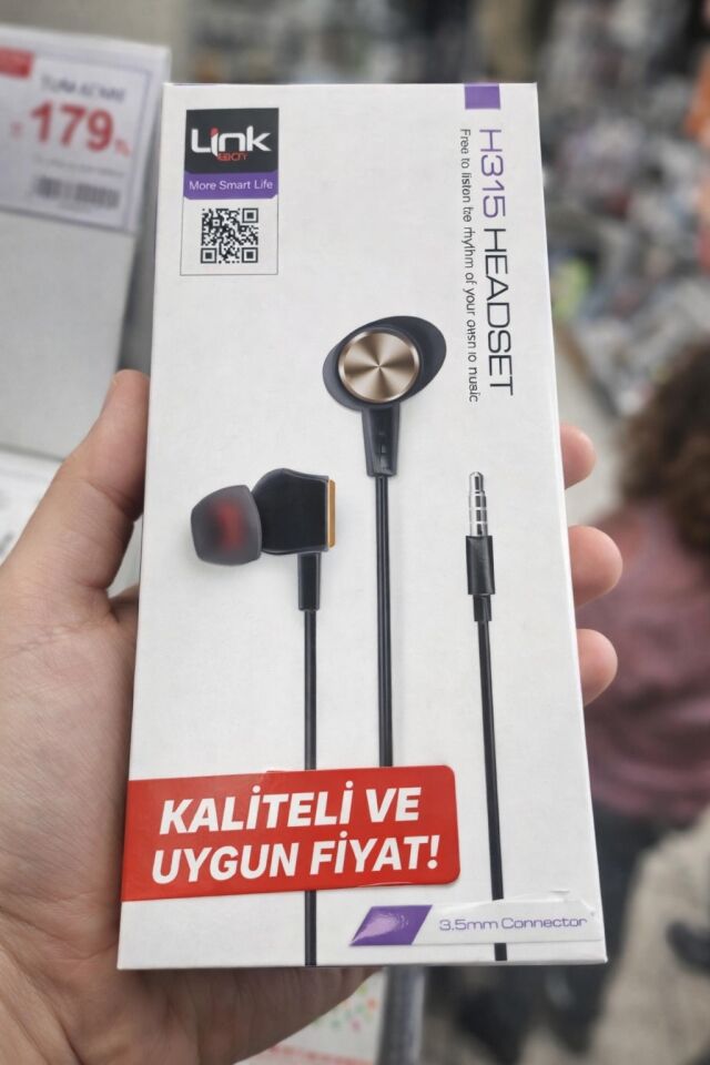 Link Tech H315 Kablolu Kulak İçi Kulaklık