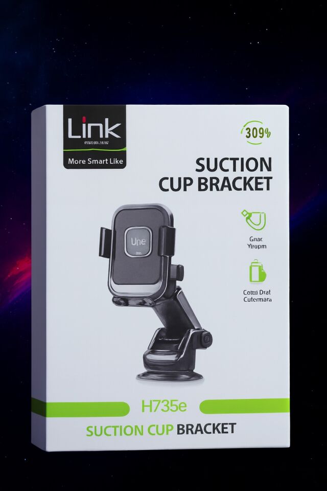 “Suction Cup Bracket” Ürünü, Araç İçinde Telefon Tutucu