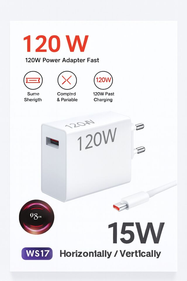 120W Power Adapter - Güç Adaptörü
