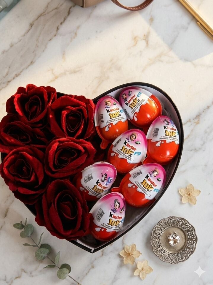 Kalpten Gelen Lezzet - Kinder Joy Kalp Kutusu