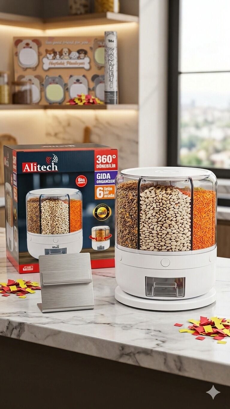 Alitech 360° Gıda Organizeri
