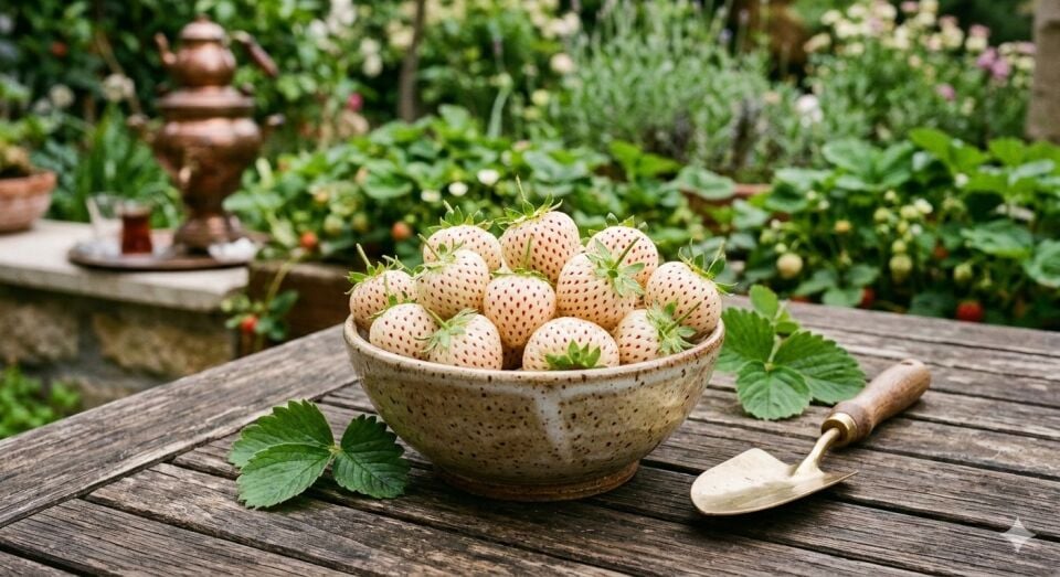 Pineberry (Beyaz Çilek)