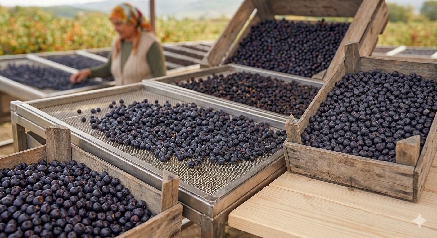 Aronya (Aronia) Kurutulmuş Hali