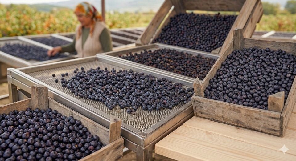 Aronya (Aronia) Kurutulmuş Hali