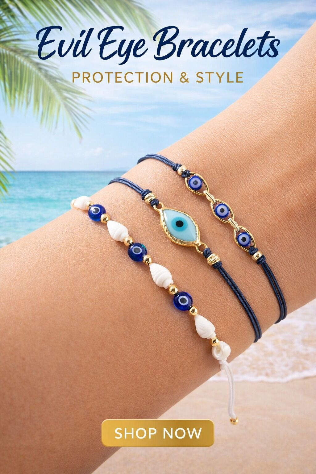 Evil Eye Bileklik Seti – Koruma & Stil Bir Arada