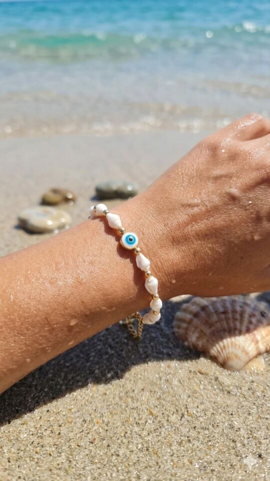 Sea Pearl – El Yapımı Nazar Bileklik