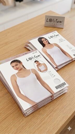 Lolitam Underwear Kadın Atlet – Basic Koleksiyon