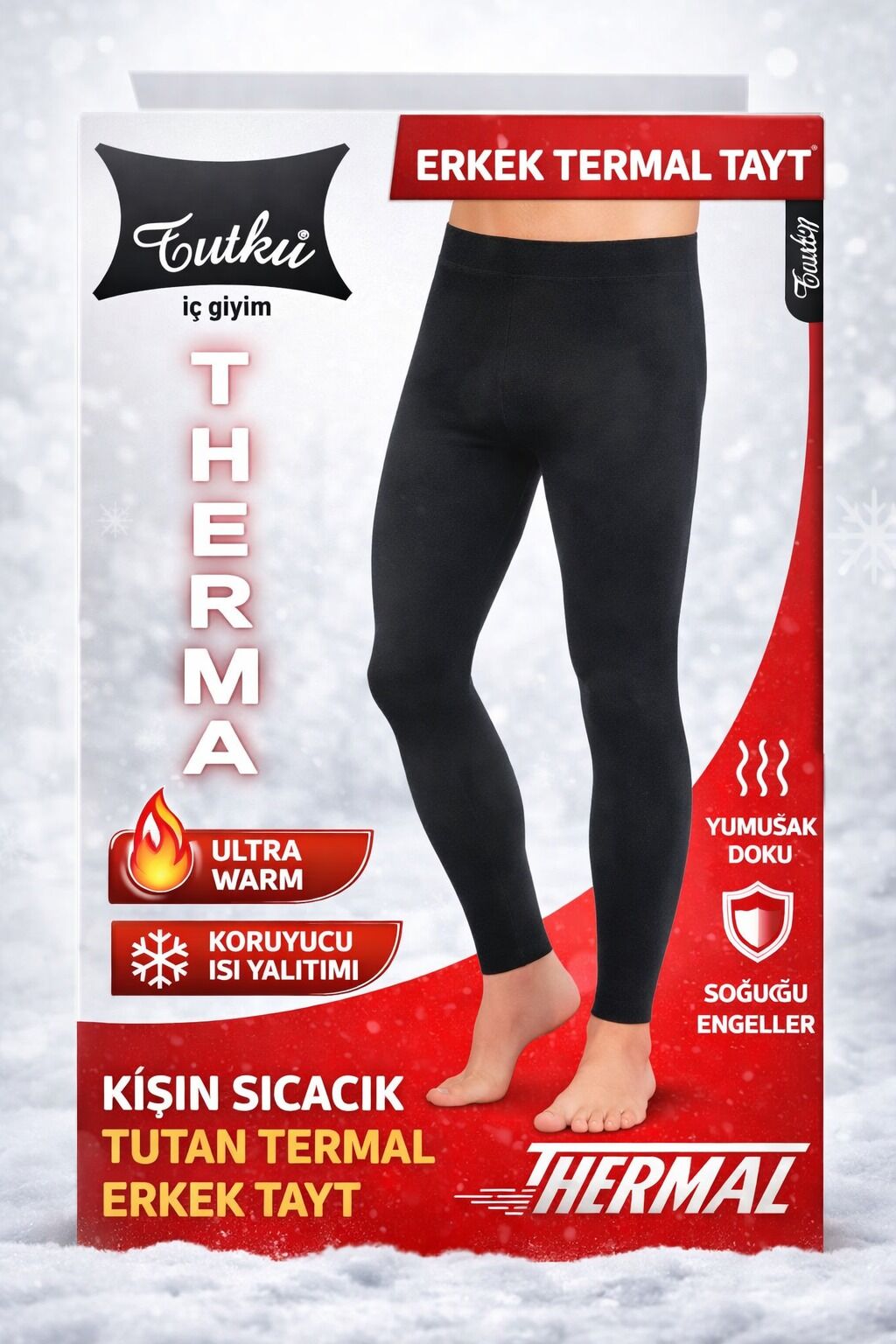 Tutku Erkek Termal Tayt – Ultra Sıcak Tutan Isı Yalıtımlı İçlik