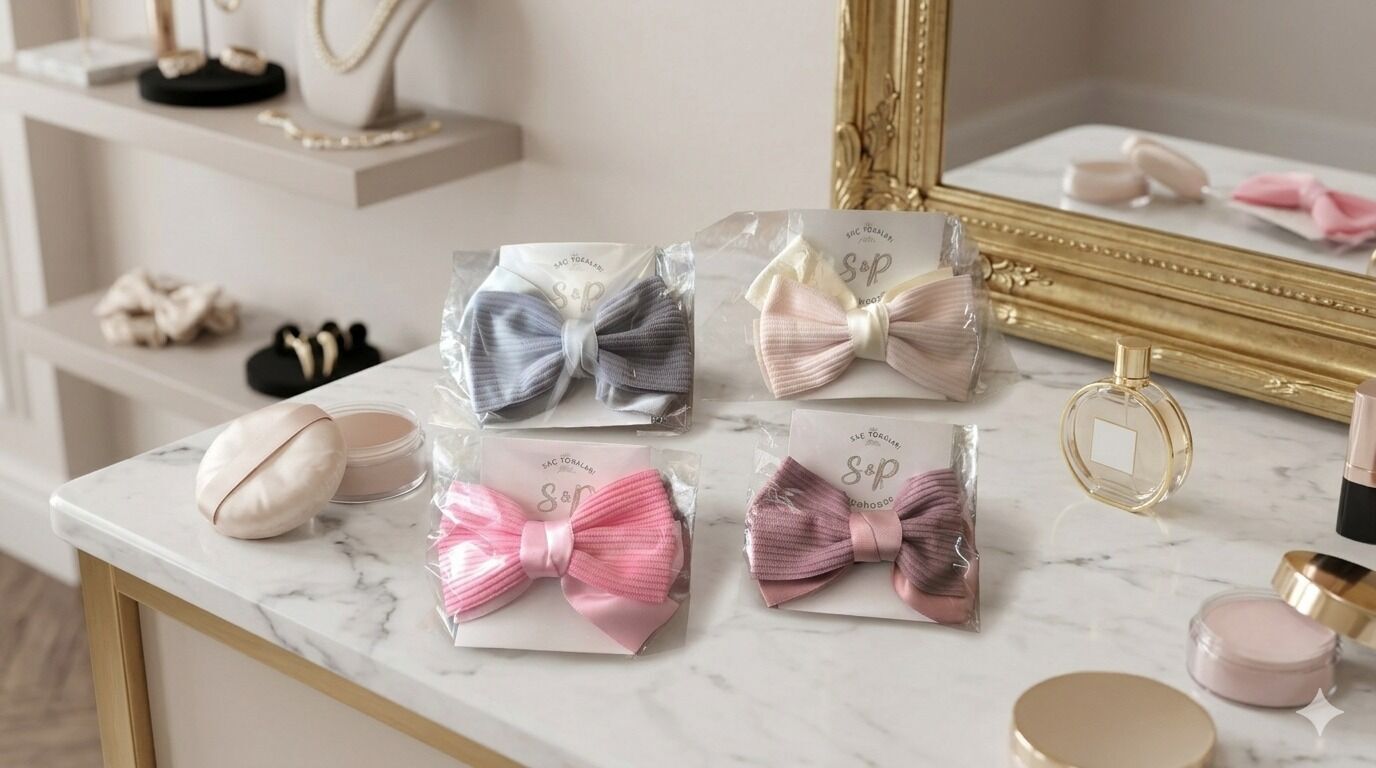 S&P Fiyonklu Saç Tokaları - 4lü Takım