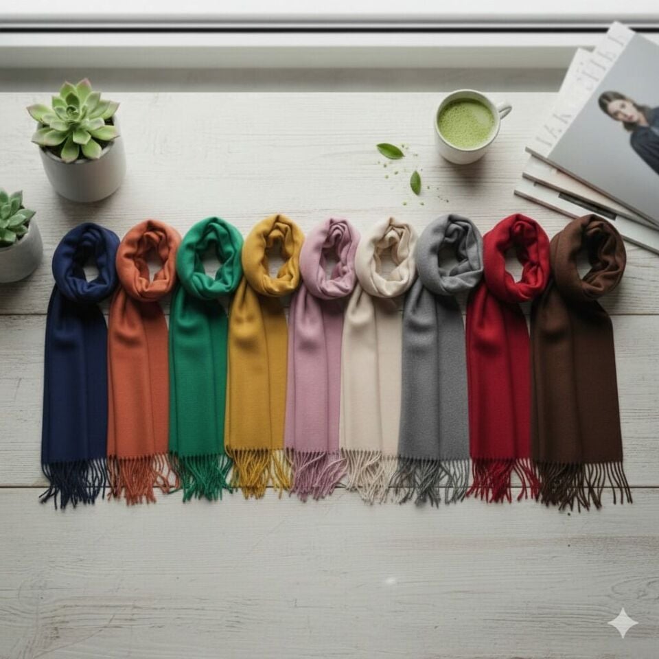 Viskon Karışımlı Şal