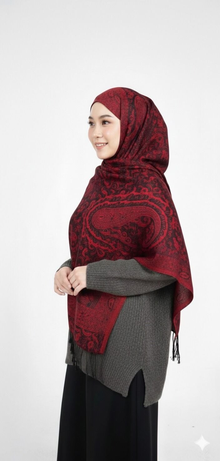 Viskon Karışımlı Şal