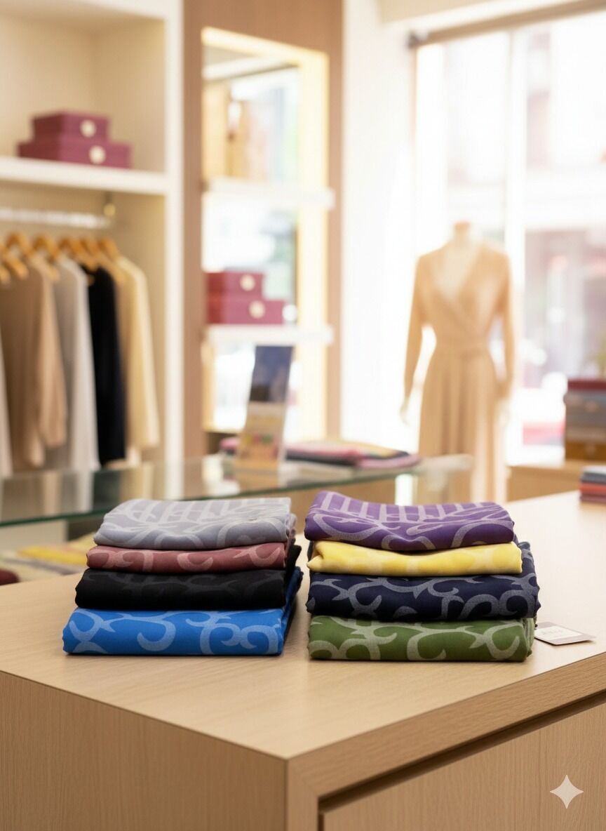 Viskon Karışımlı Şal