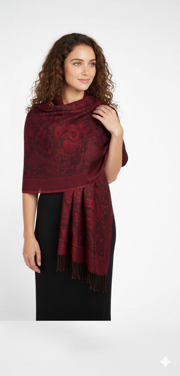 Viskon Karışımlı Şal
