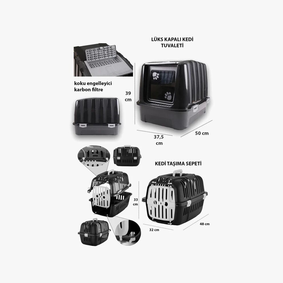 Lüks Kedi Bakım Seti