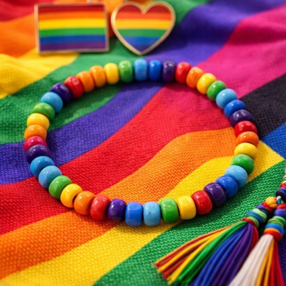 LGBT Onur Serisi Ahşap Bileklik