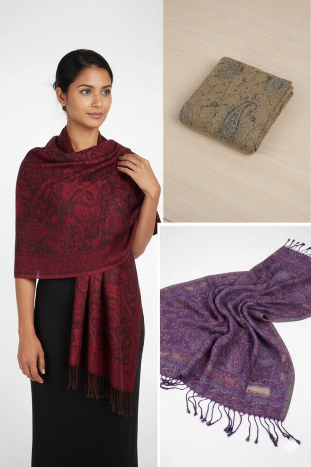 Viskon Karışımlı Şal